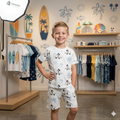 Kids Export Quality Twin Set – Premium Cotton Jersey Summer Outfit