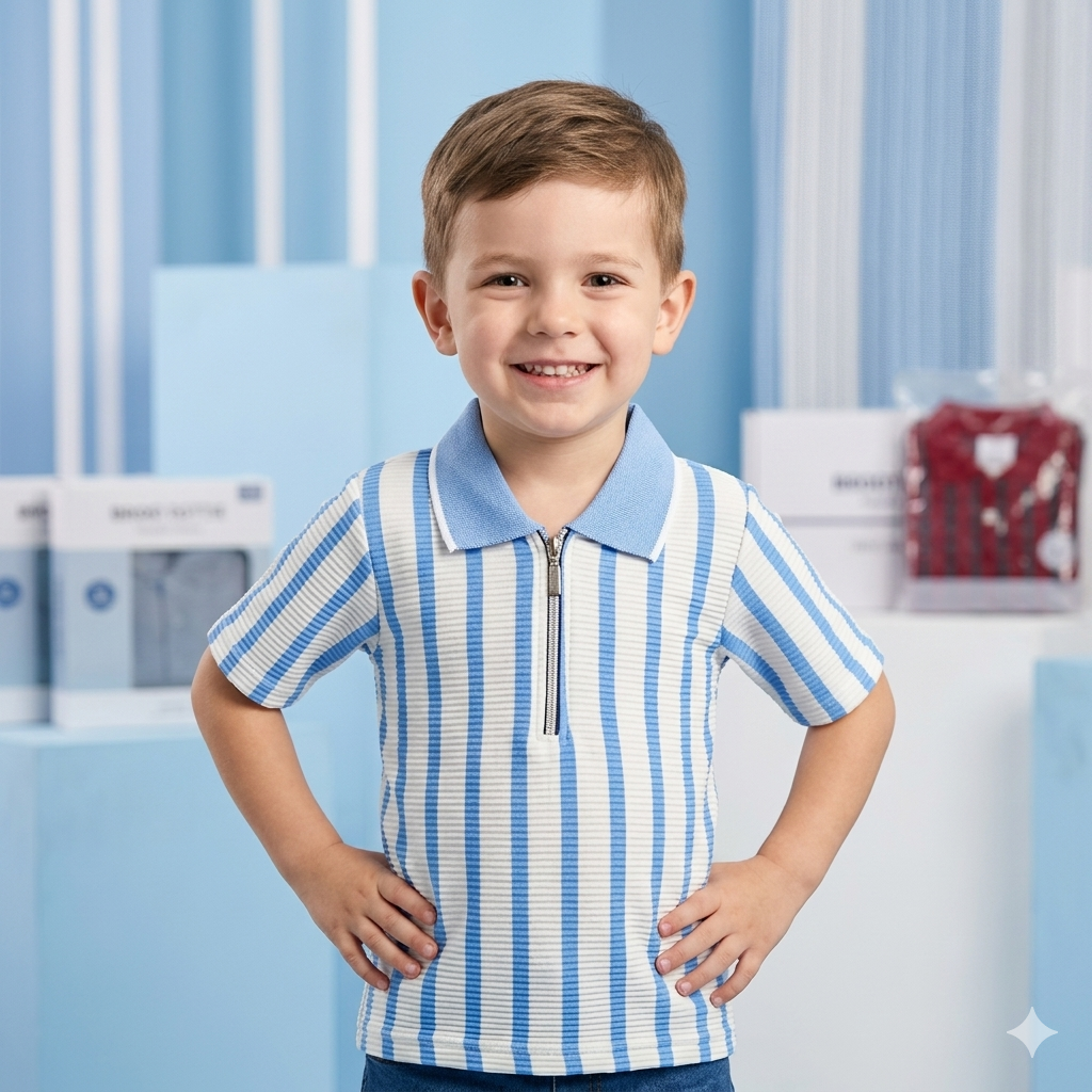 Kids Premium Polo Shirt (Ages 1–10 Years)