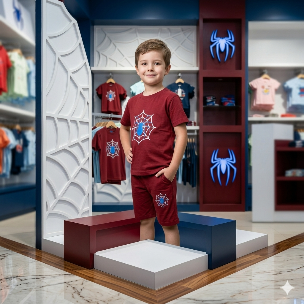 Kids Export Quality Twin Set – Premium Cotton Jersey Summer Outfit