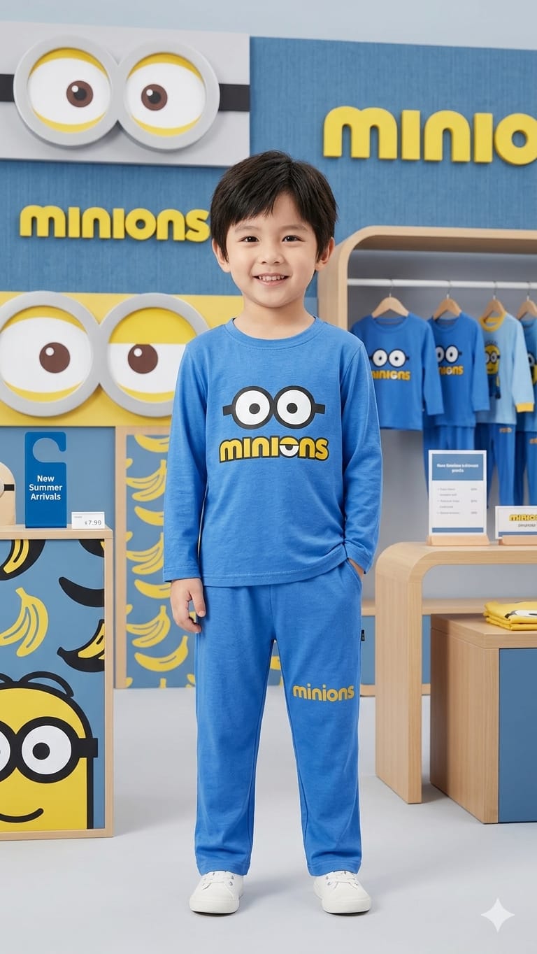 Kids Cotton Summer Tracksuit – Junior Threads | Soft & Comfortable | Ages 1–10 Years