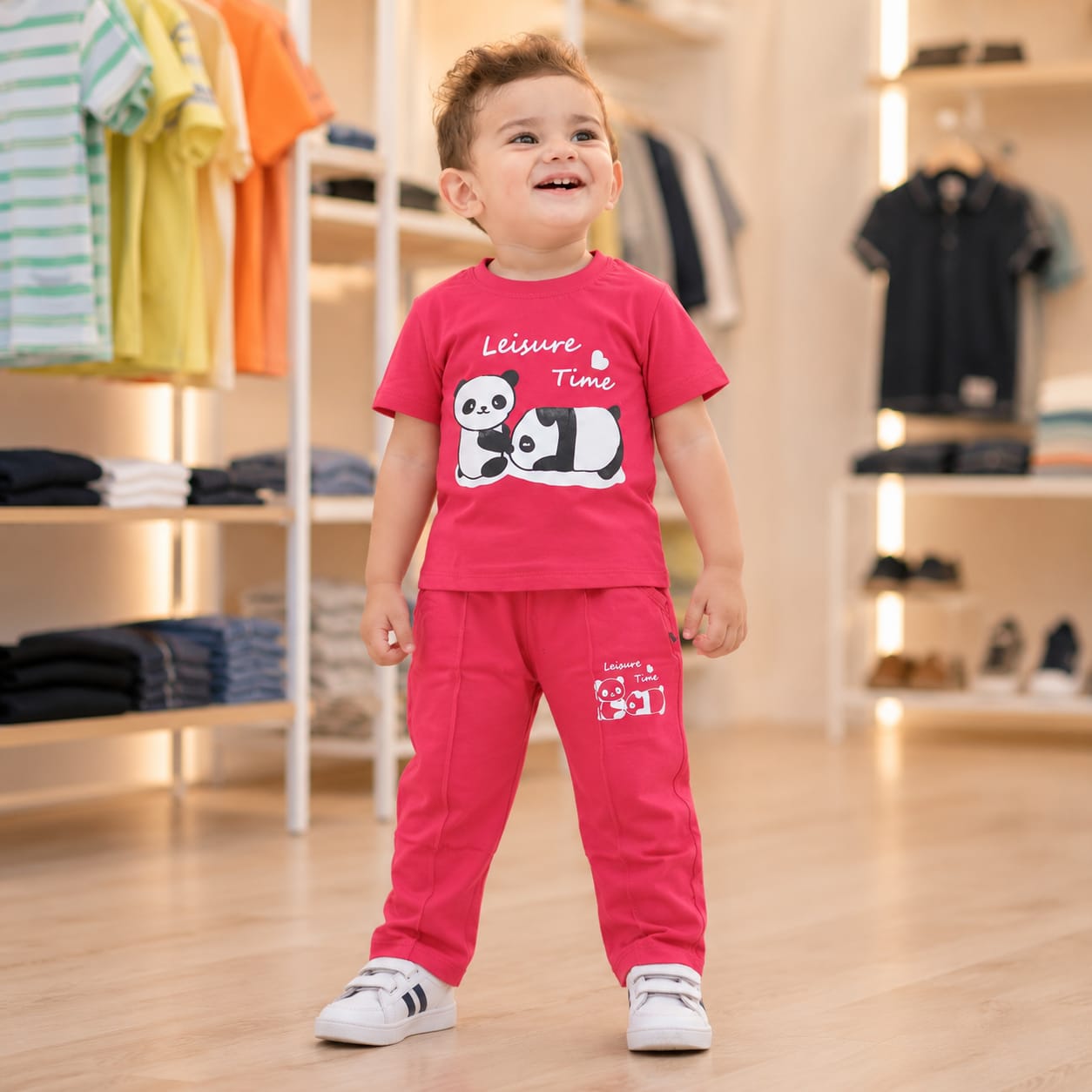 Kids Cotton Summer Tracksuit – Junior Threads | Soft & Comfortable | Ages 1–10 Years